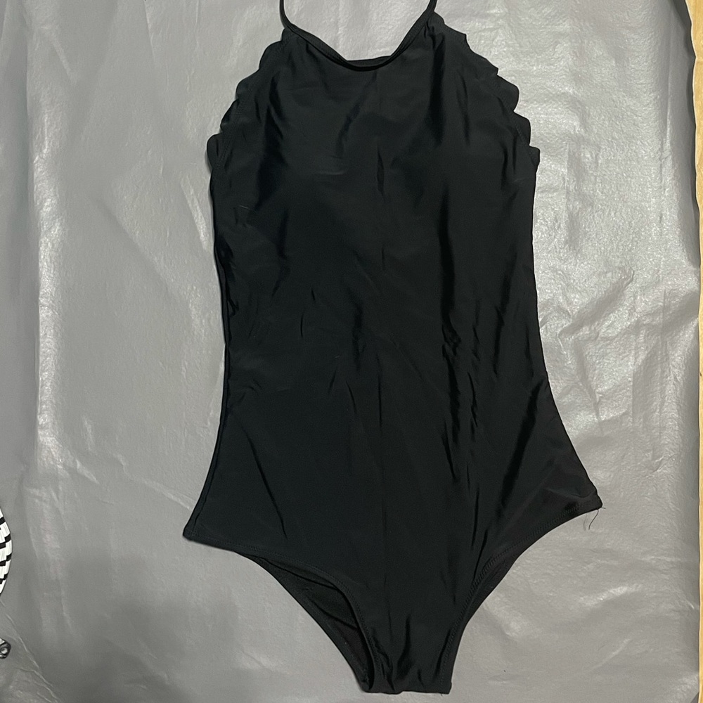 Black bathing suit